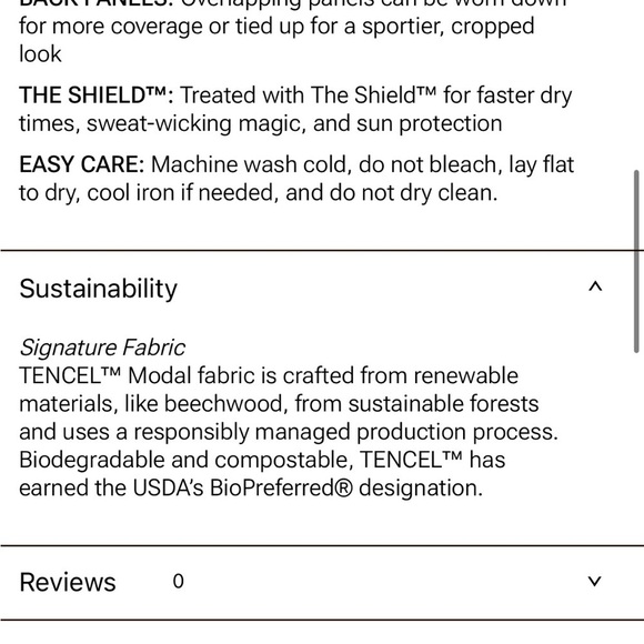 Summersalt NWT Convertible Split Back Tank Black Sz M - Picture 6 of 11